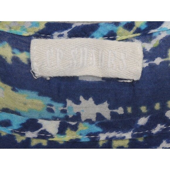 Cp Shades Womens Dress Blue Green Pullover Midi‎ Maxi Sundress Boho - Picture 3 of 8